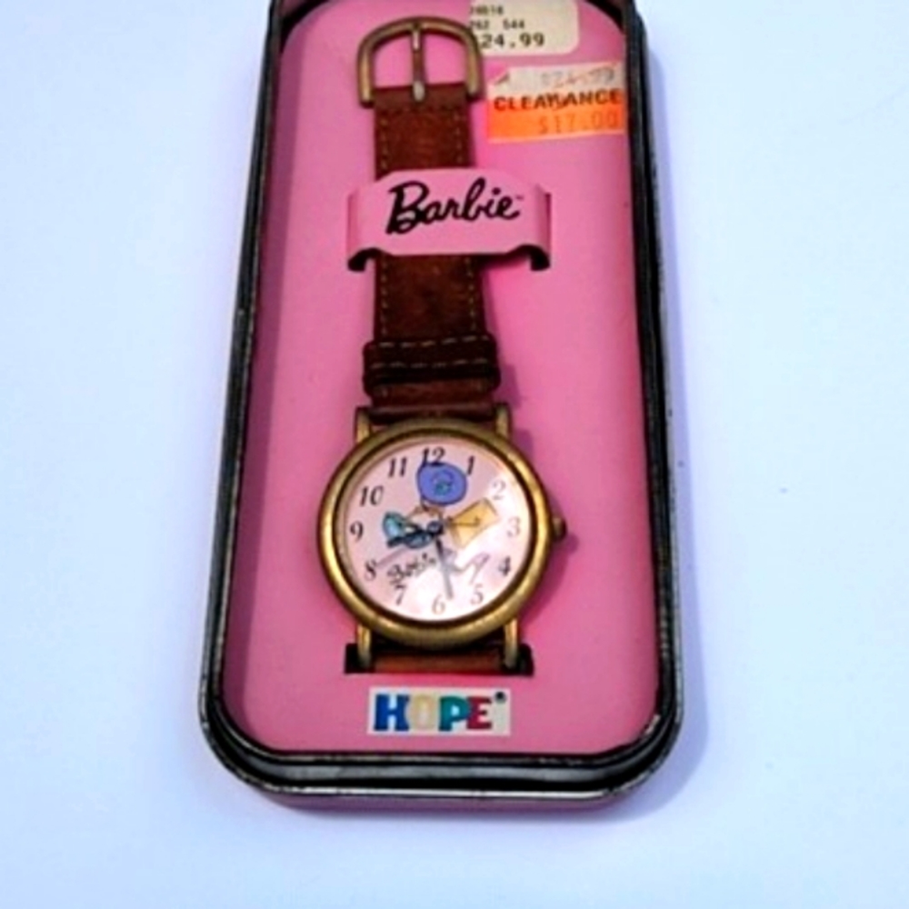 Vintage 35 anniversary barbie watch